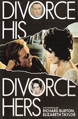 Divorce His - Divorce Hers - Plakate
