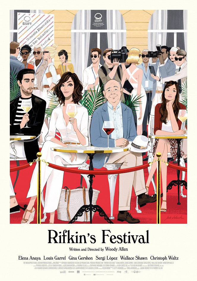 Rifkin's Festival: Un romance equivocado, en el lugar adecuado - Carteles