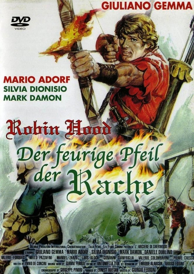 Der feurige Pfeil der Rache - Plakate