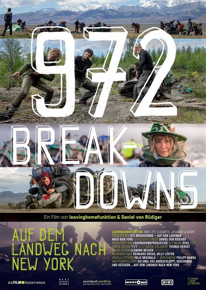 972 Breakdowns - Auf dem Landweg nach New York - Plakate