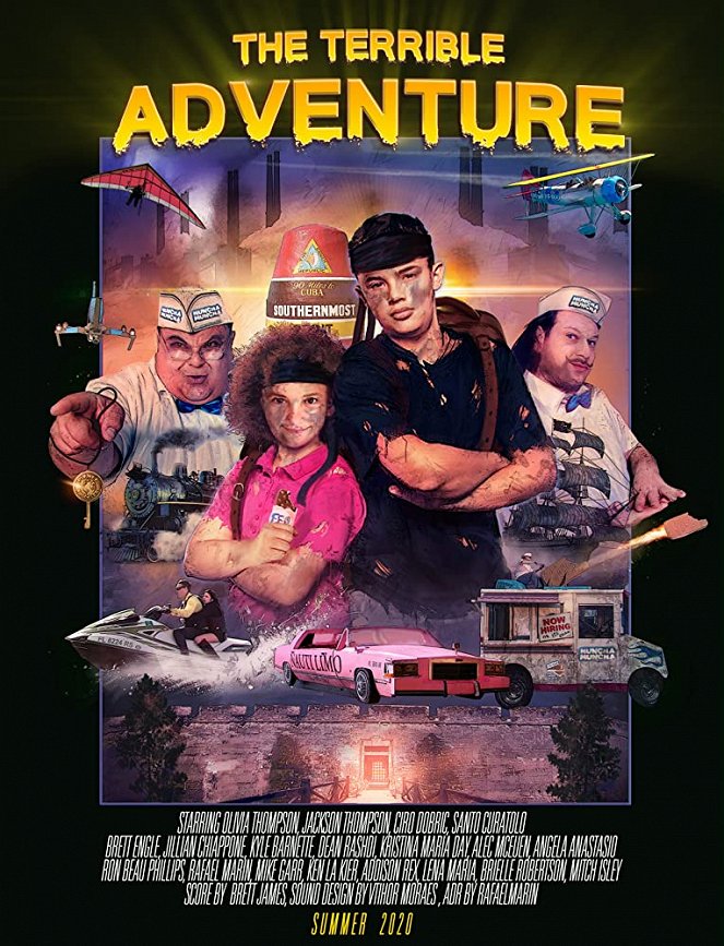 The Terrible Adventure - Affiches