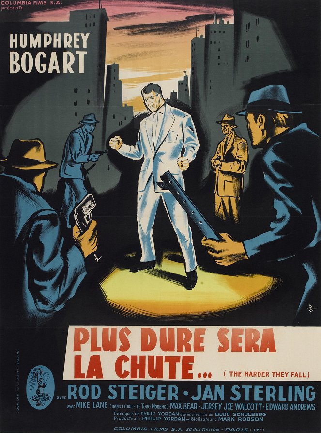 Plus dure sera la chute - Affiches