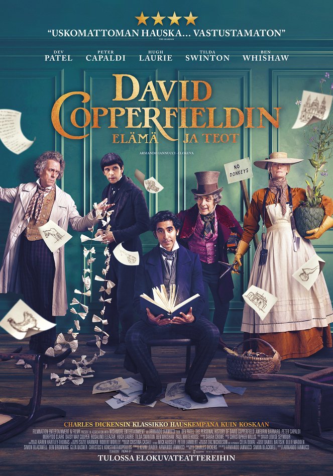 David Copperfields äventyr och iakttagelser - Julisteet
