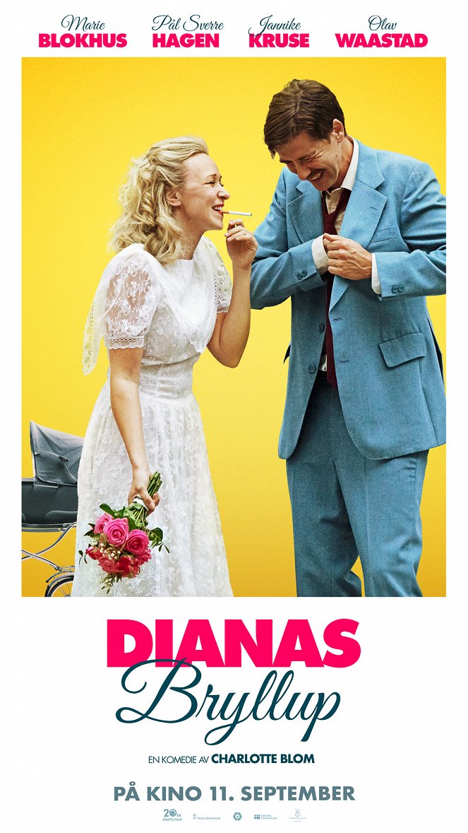 Dianas bryllup - Julisteet