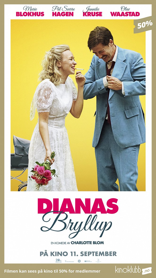Dianas bryllup - Posters