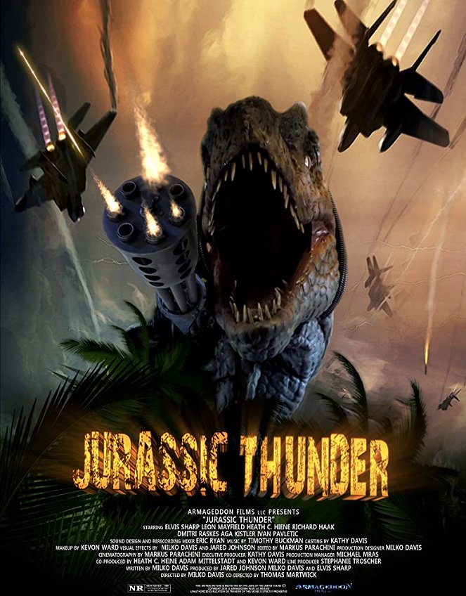 Jurassic Thunder - Plagáty