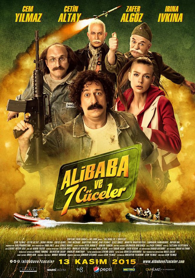 Ali Baba ve 7 Cüceler - Plakaty