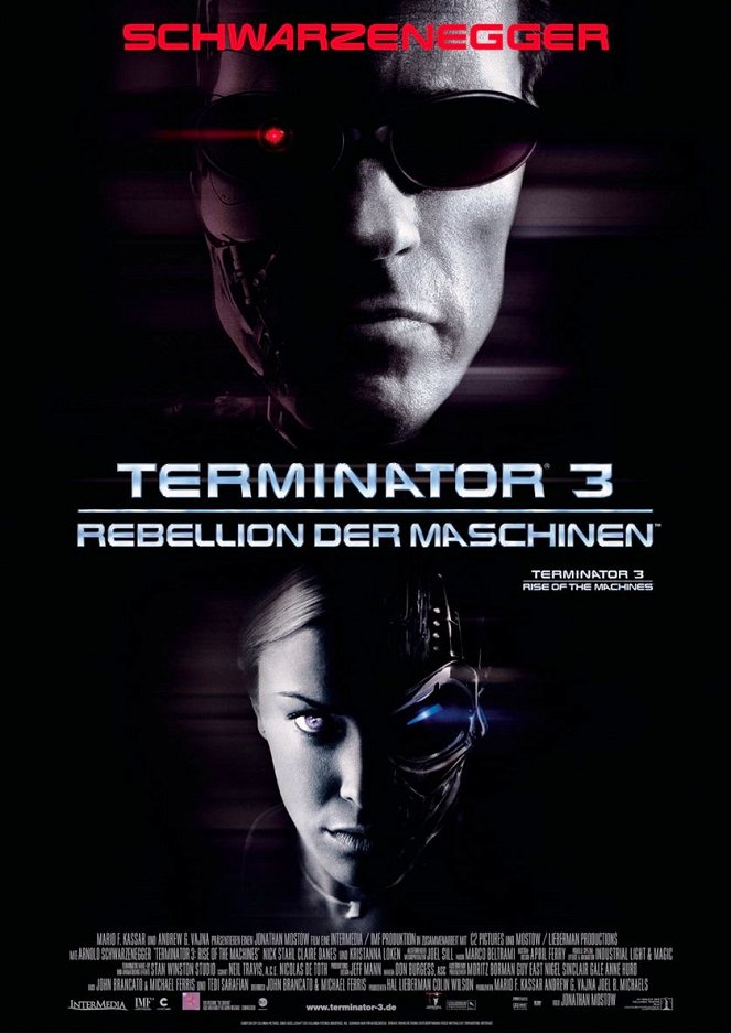 Terminator 3: La rebelión de las máquinas - Carteles