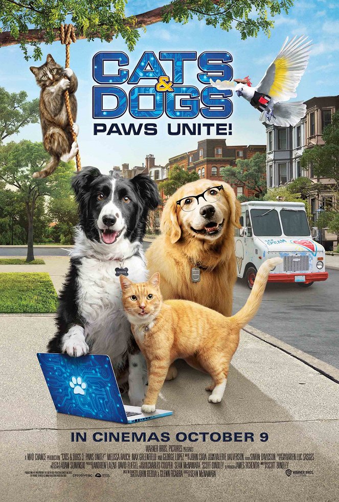 Psy i koty 3: Łapa w łapę - Plakaty