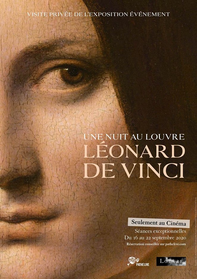 Une nuit au Louvre : Léonard de Vinci - Affiches