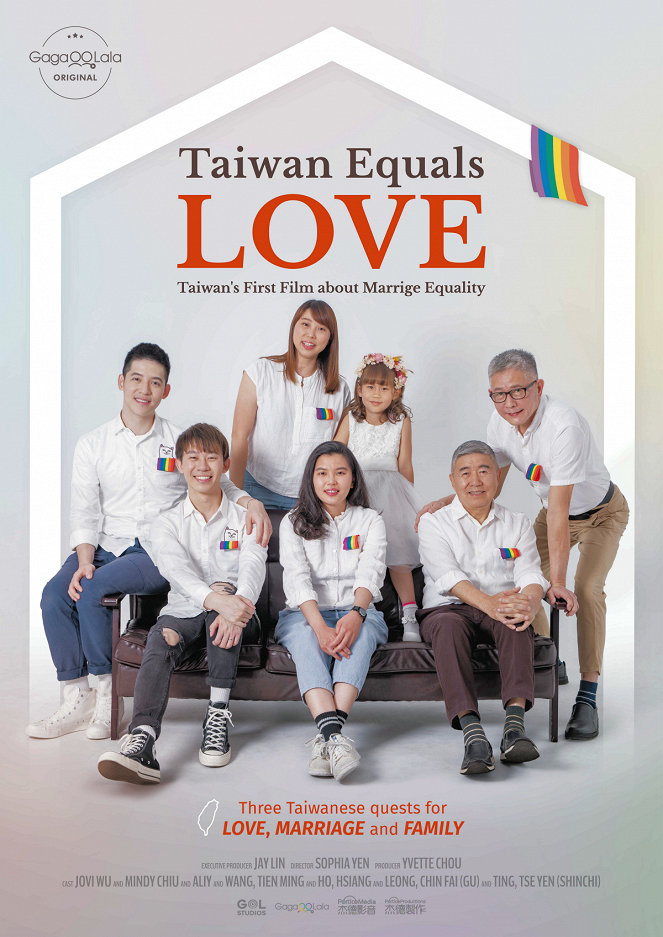 Taiwan Equals Love - Plakate