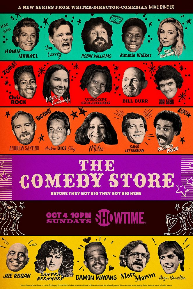 The Comedy Store - Plakátok