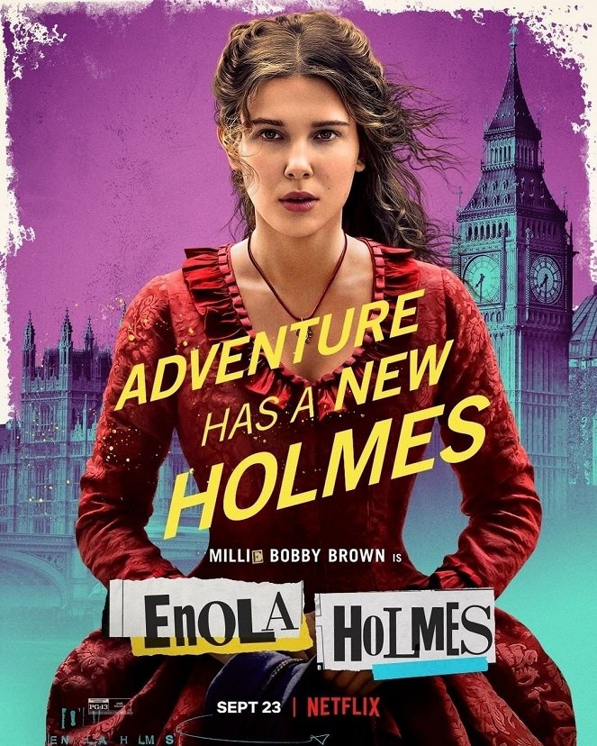 Enola Holmesová - Plagáty