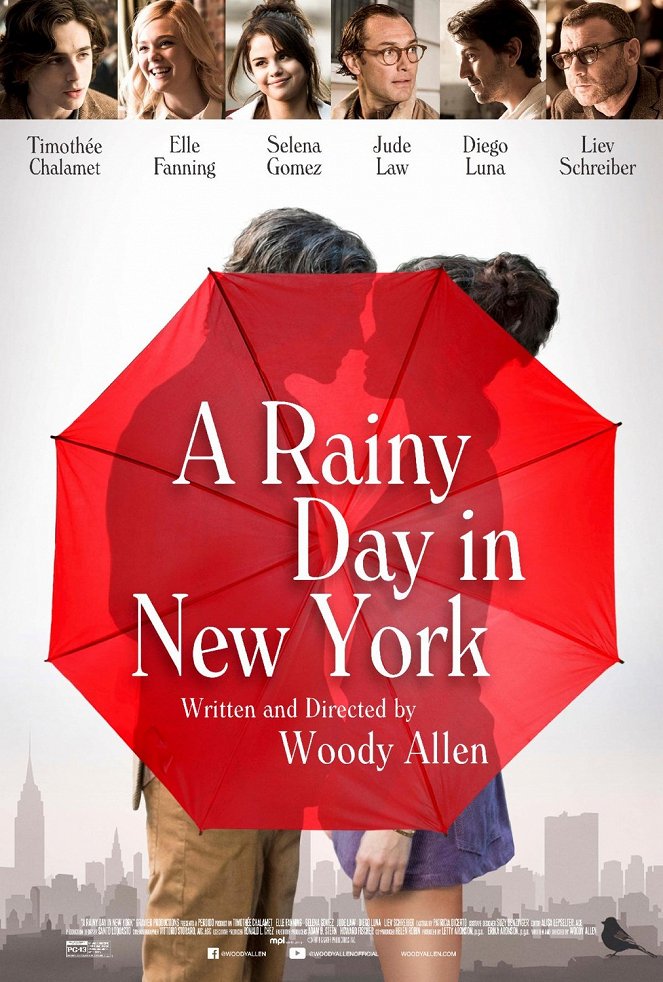 Un jour de pluie à New York - Affiches