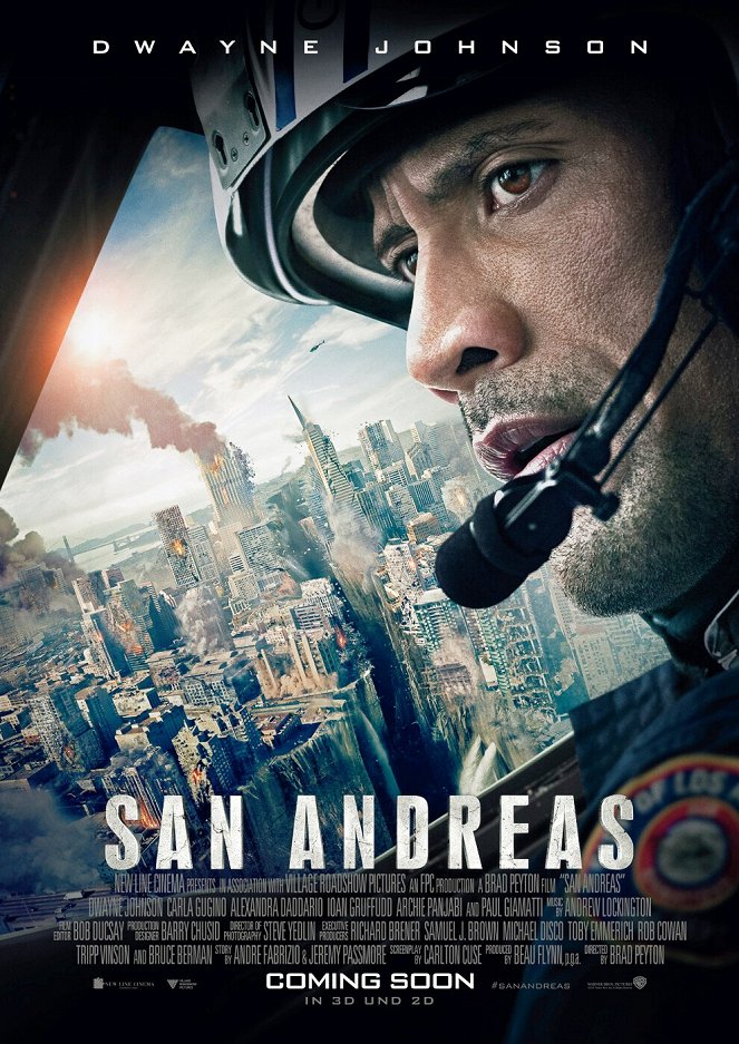San Andreas - Plakate