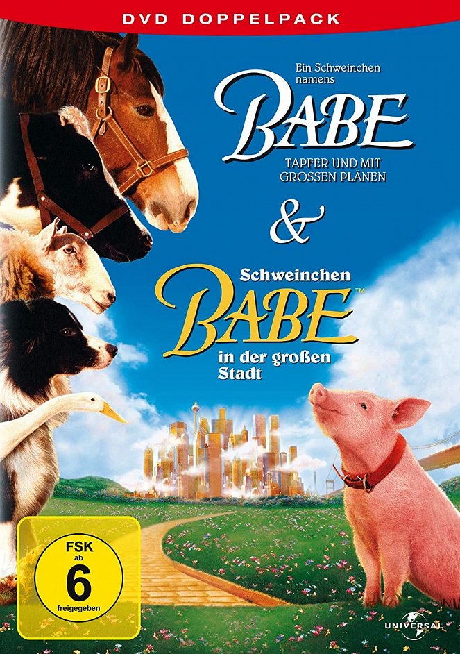 Schweinchen Babe in der großen Stadt - Plakate