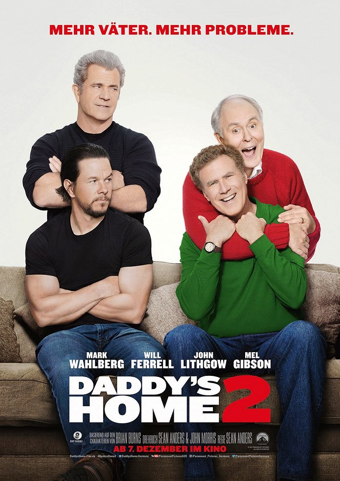 Daddy’s Home 2 - Mehr Väter, mehr Probleme - Plakate