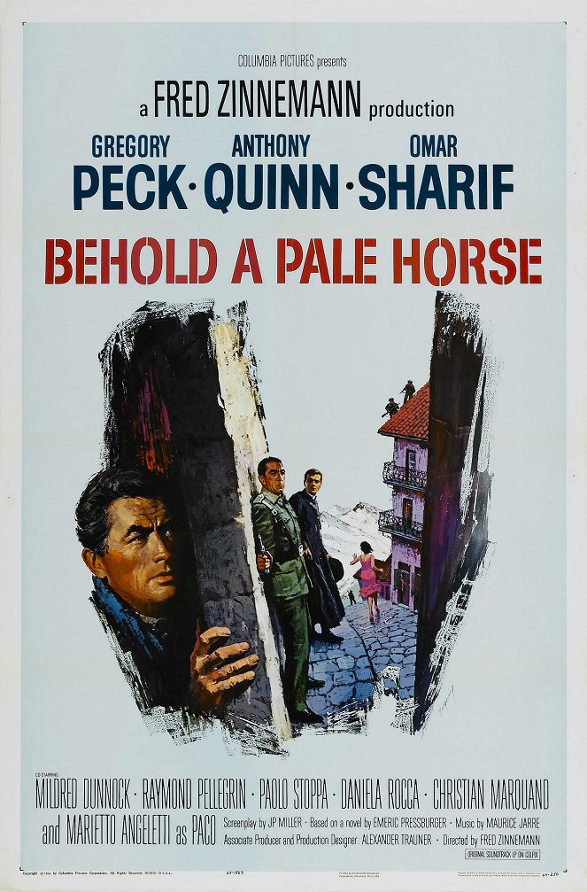Behold a Pale Horse - Affiches