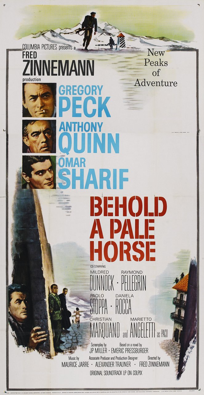 Behold a Pale Horse - Affiches