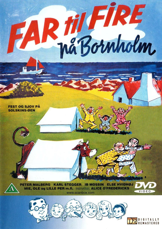 Far til fire på Bornholm - Posters