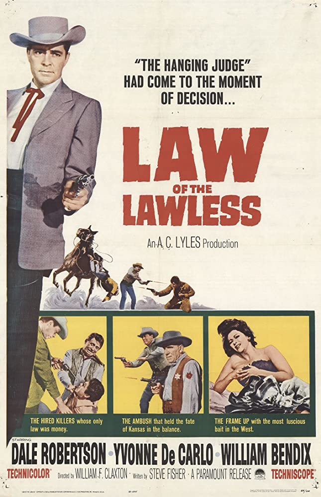 Law of the Lawless - Posters