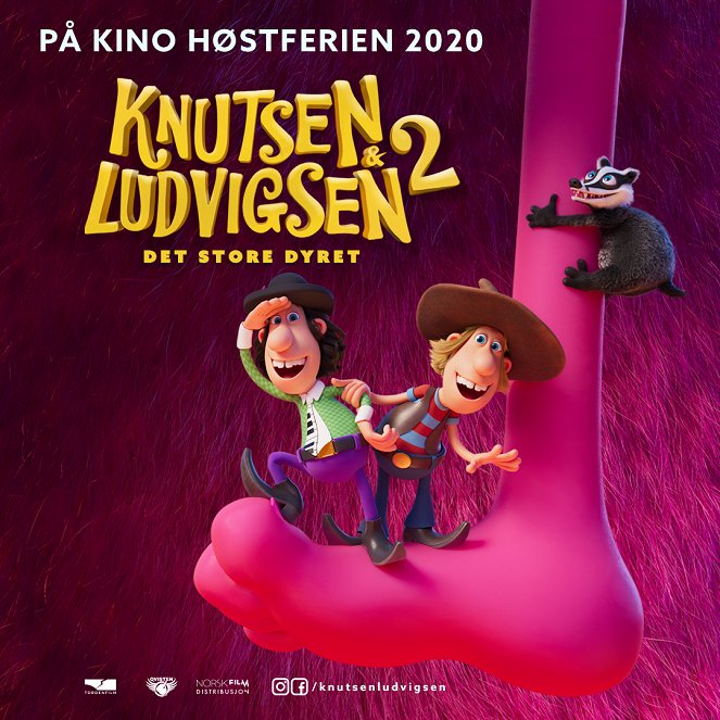 Knutsen & Ludvigsen 2 - Det store dyret - Julisteet