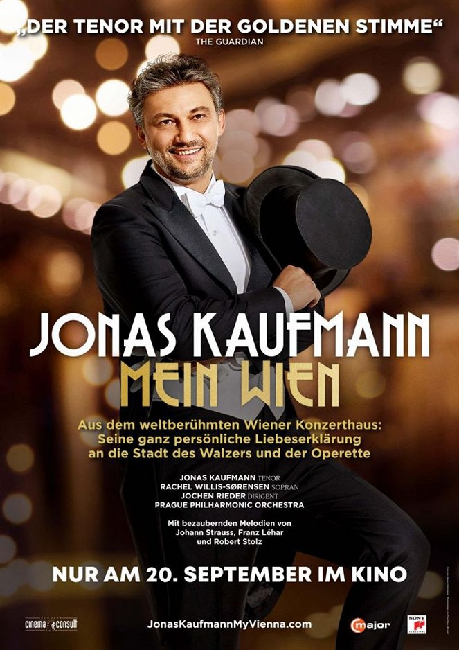 Jonas Kaufmann - Mein Wien - Plakate