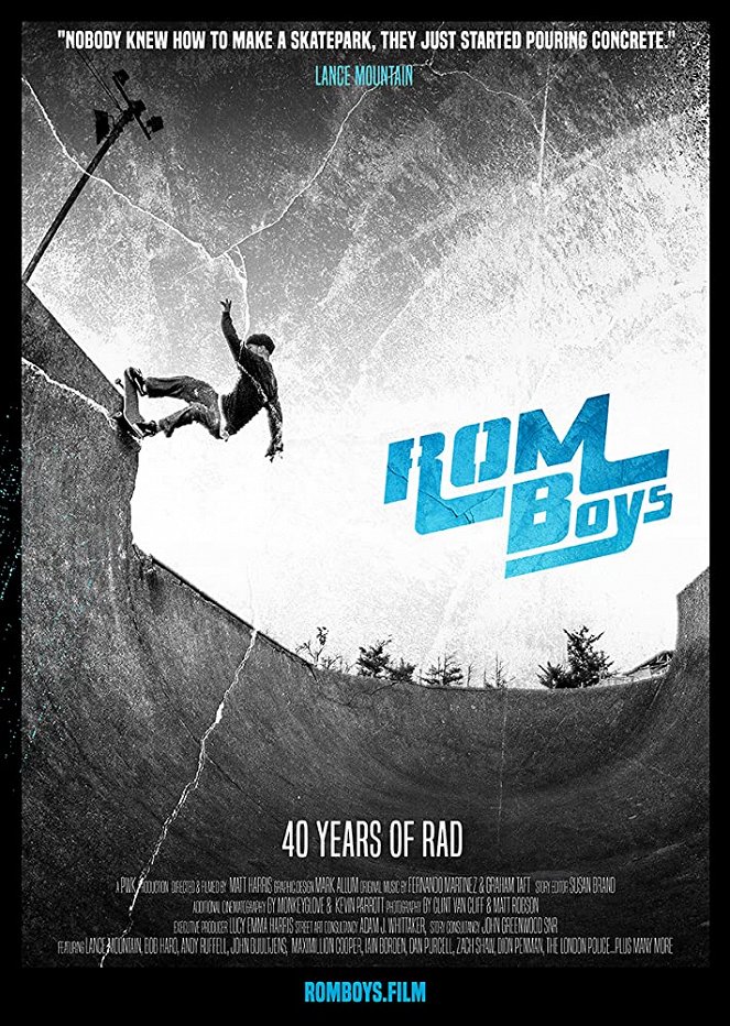 Rom Boys: 40 Years of Rad - Julisteet