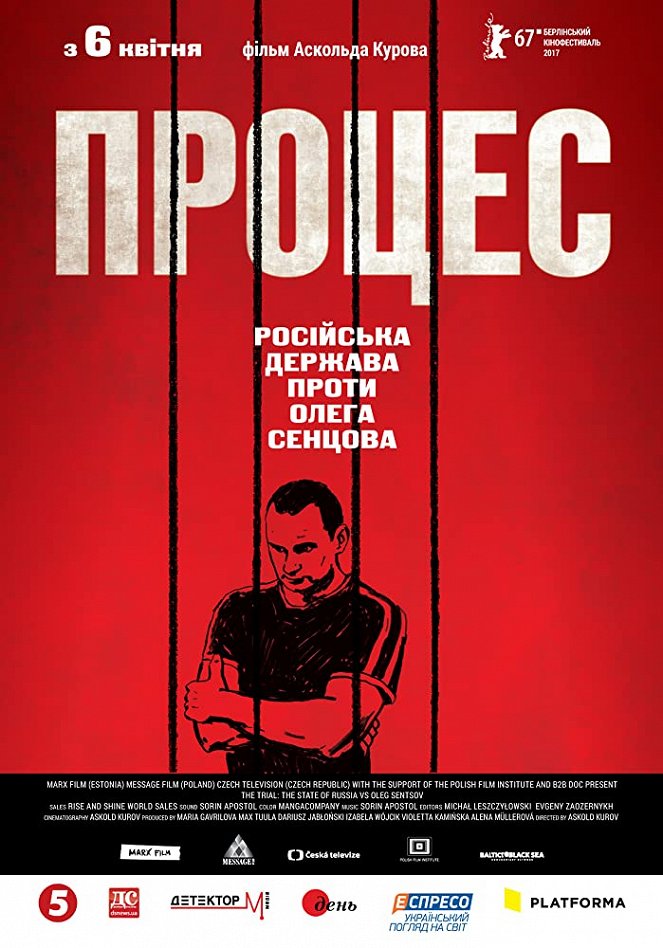 Proces: Ruský stát vs. Oleg Sencov - Plakáty