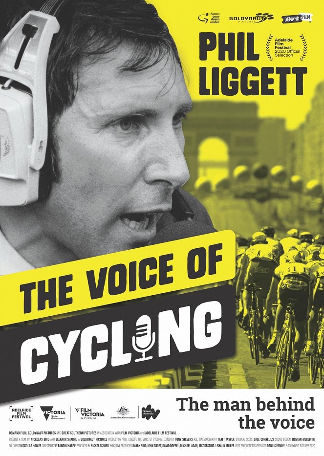 Phil Liggett: The Voice of Cycling - Julisteet