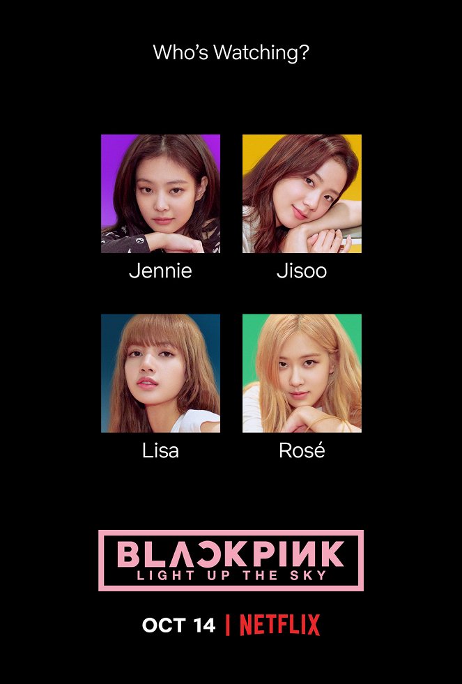 Blackpink: Light Up the Sky - Posters