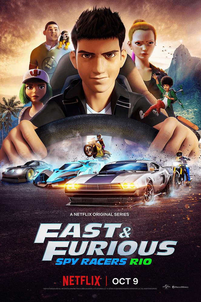 Fast & Furious Spionnenracers - Fast & Furious Spionnenracers - Rio - Posters