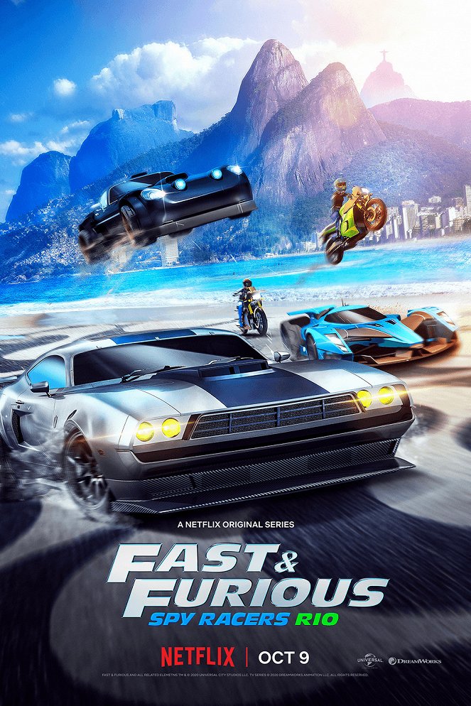 Fast & Furious Spionnenracers - Fast & Furious Spionnenracers - Rio - Posters