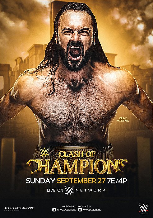 WWE: Clash of Champions - Cartazes