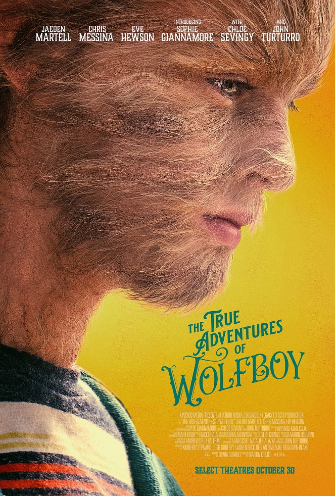 A farkasfiú igaz története - Plakátok