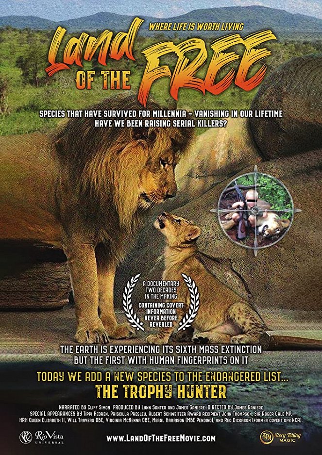 Land of the Free: Animal Trafficking Redefined - Affiches