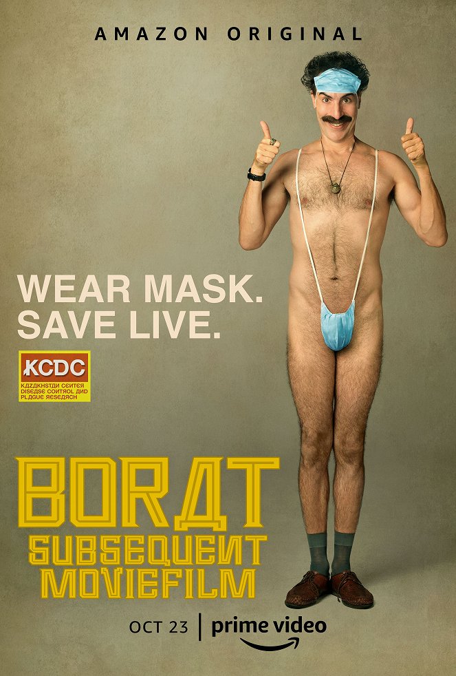Boratův navázaný telefilm - Plakáty