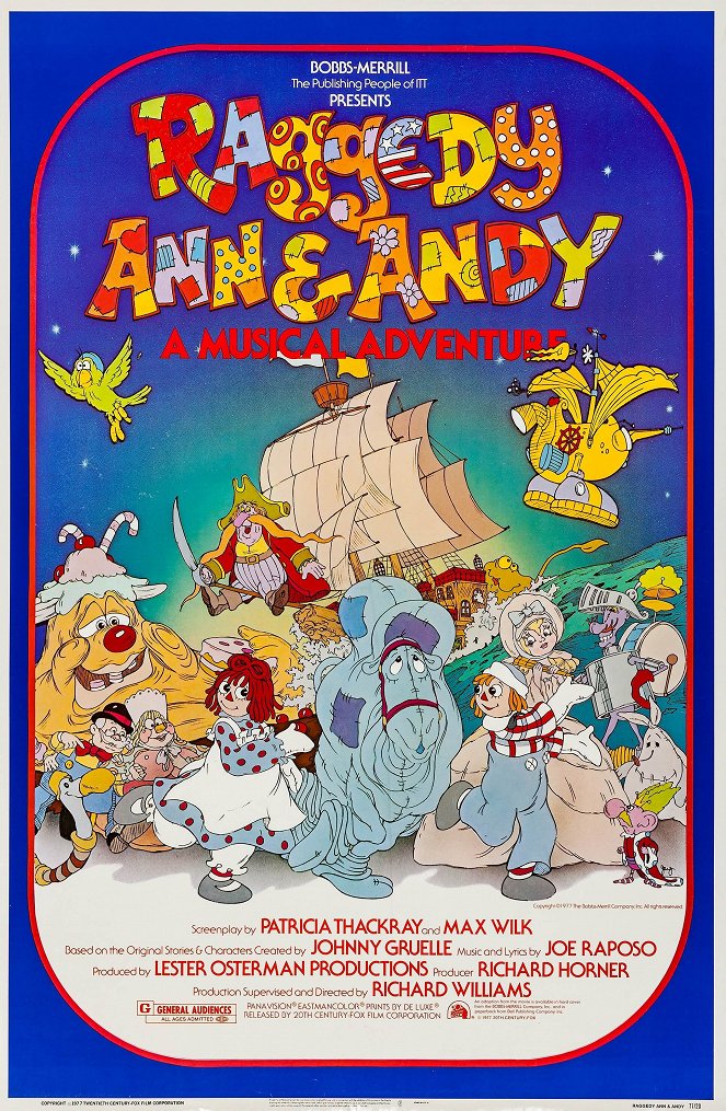 Raggedy Ann & Andy: A Musical Adventure - Carteles
