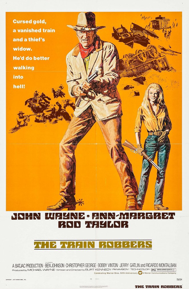 The Train Robbers - Posters