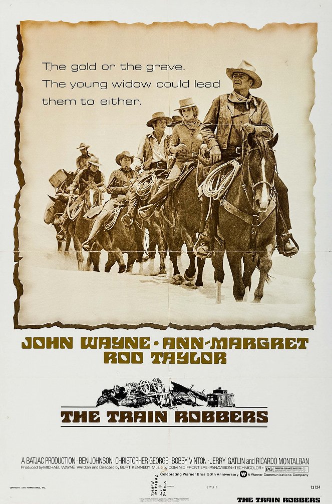 The Train Robbers - Posters