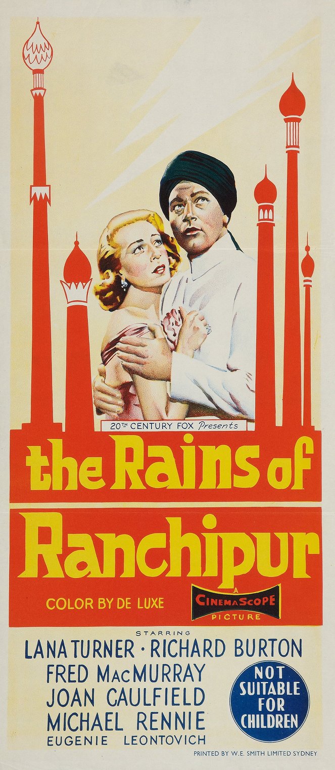 The Rains of Ranchipur - Posters