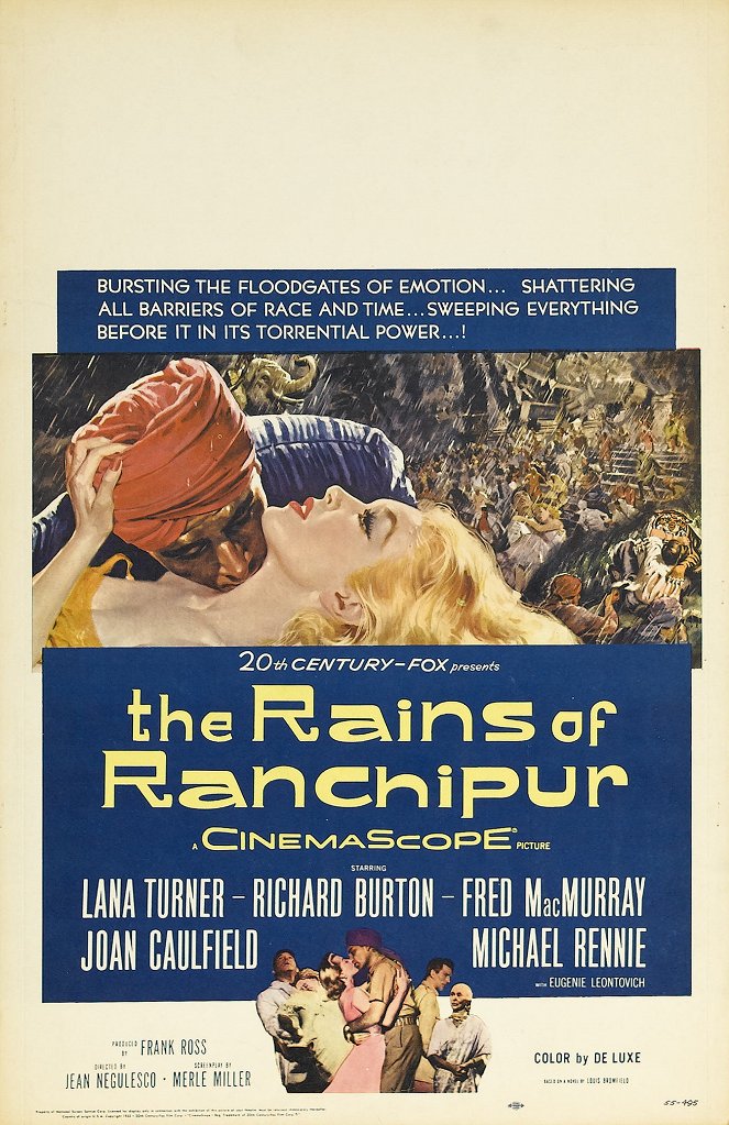 The Rains of Ranchipur - Posters