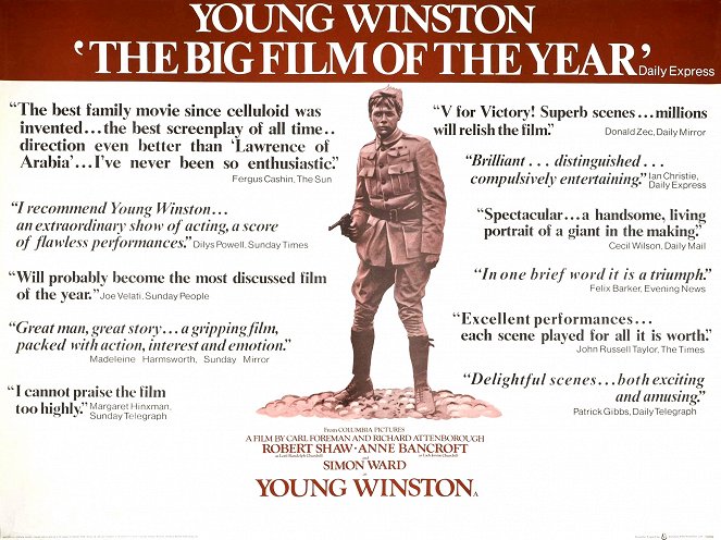 A fiatal Churchill - Plakátok