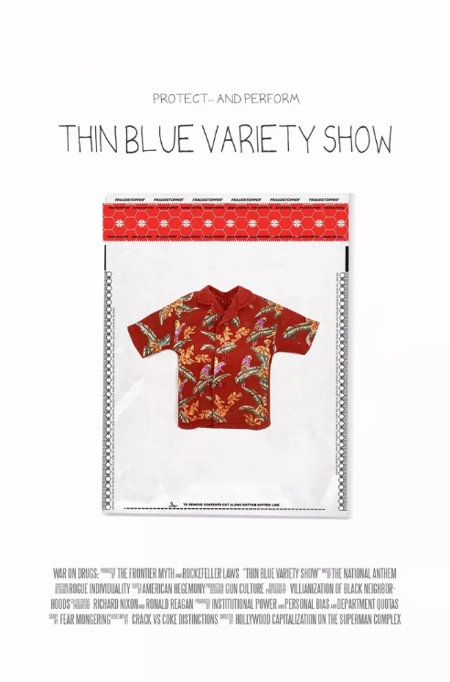Thin Blue Variety Show - Plakaty