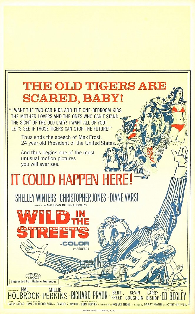 Wild in the Streets - Plakaty