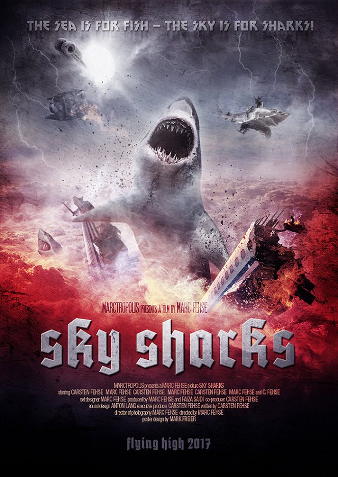 Sky Sharks - Carteles