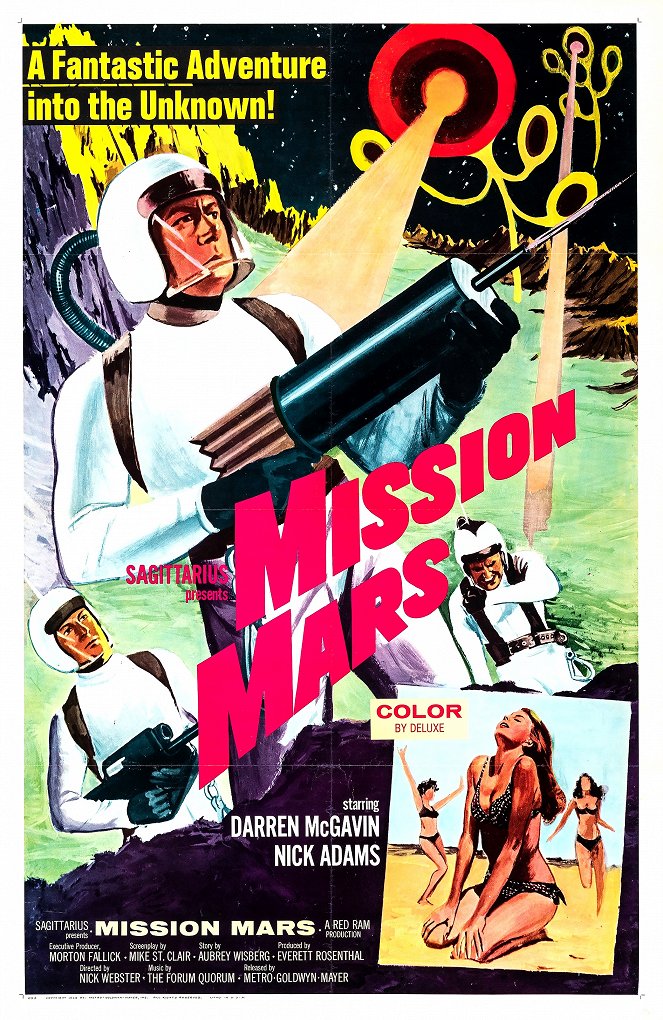 Mission Mars - Carteles