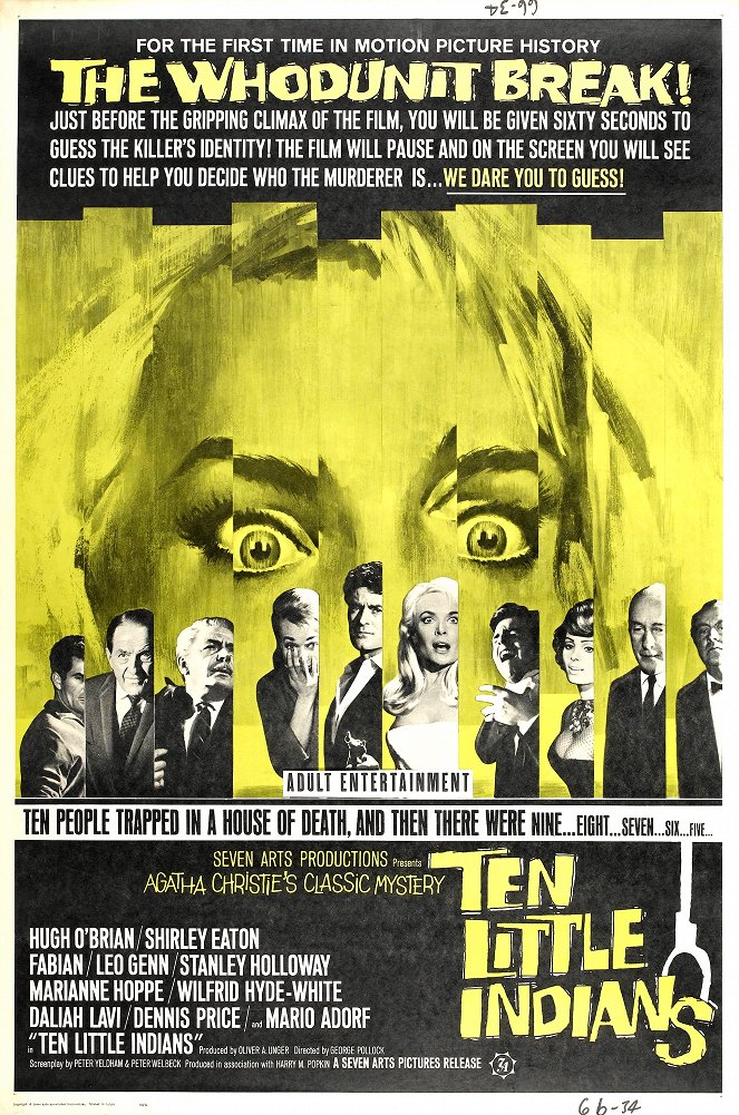 Ten Little Indians - Posters