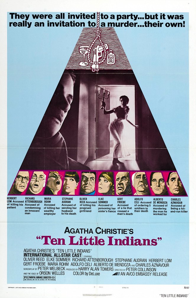 Ten Little Indians - Posters