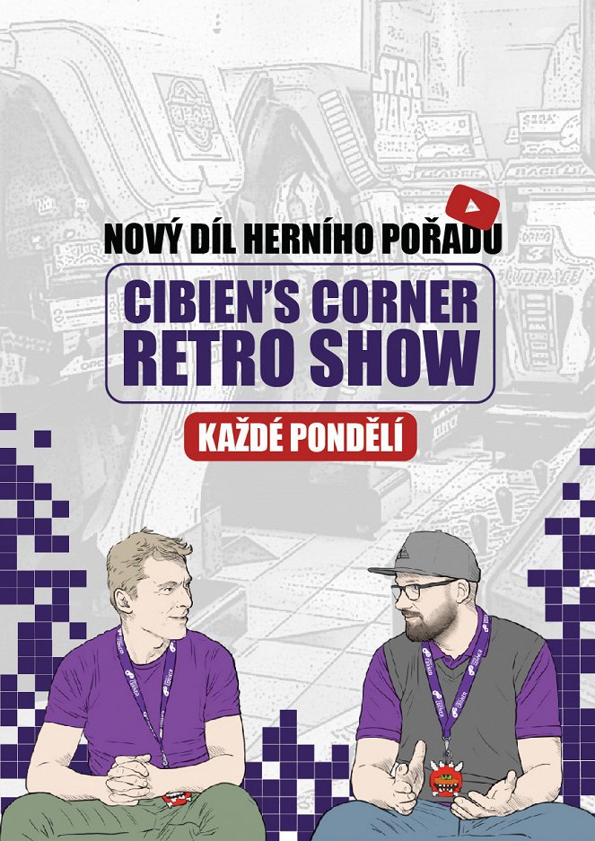Cibien's Corner Retro Game Show - Plakátok